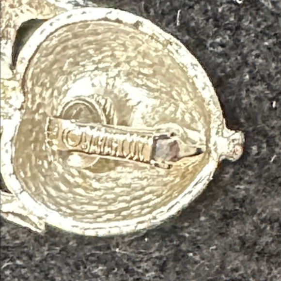 Sarah Coventry Silver Adam’s Delight 1961 Apple Vintage Brooch & Clip Earrings - Picture 5 of 9